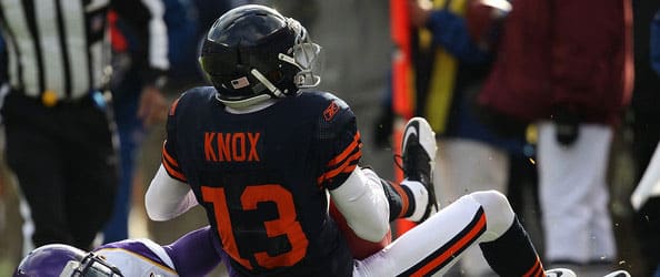 Toub Announces Johnny Knox to Take Bulk of Kick Off Return Duties