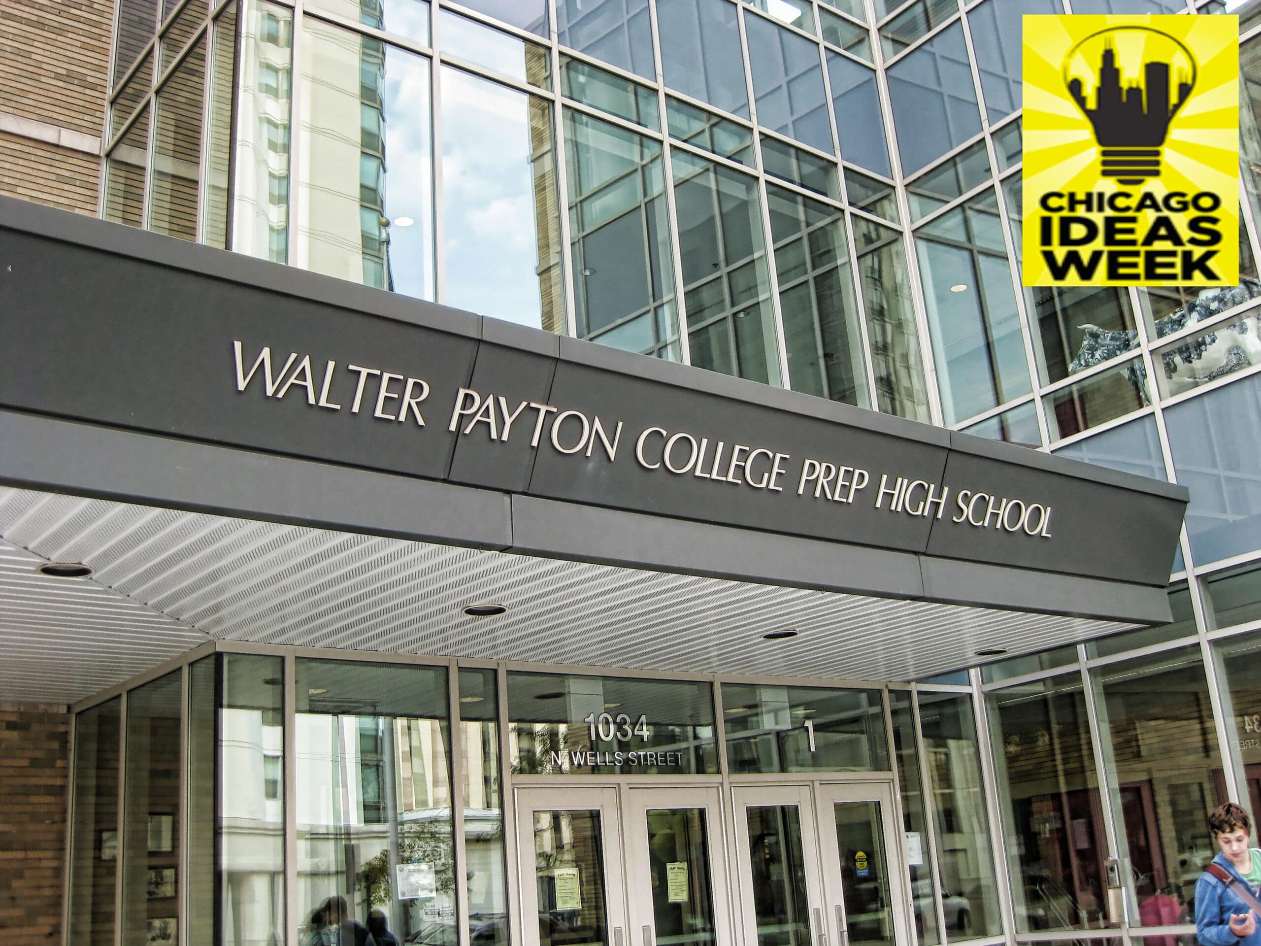 Chicago Ideas Week: Idonije, Hillenmeyer, Jarrett Payton Speak at Walter Payton High School