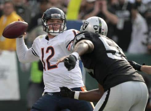 Game Comments:  Bears at Raiders 11/27/11