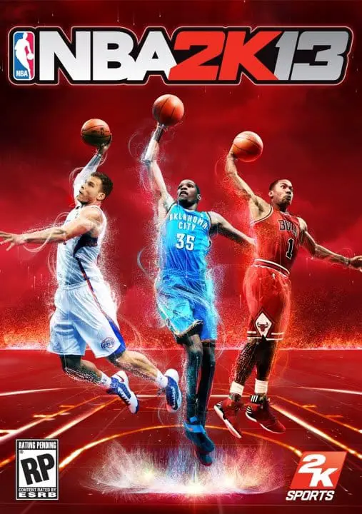 Derrick Rose on Cover of NBA 2K13