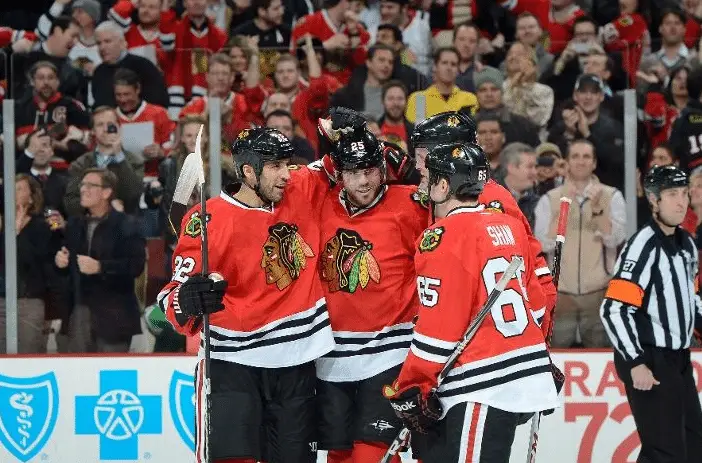Blackhawks Survive, Defeat Blues 3-2 In Home Opener