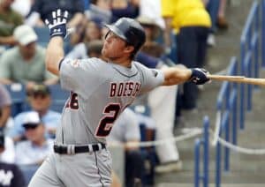 The newest free agent outfielder Brennan Boesch. 