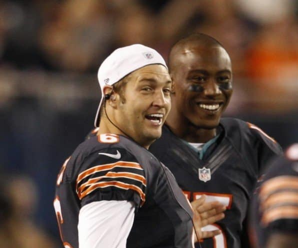 Bears announce 2013 preseason schedule 1 chi-sighting-jay-cutler-brandon-marshall-doubl-001