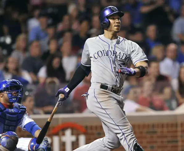 Francis quiet Cubs’ bats, Gonzalez lead Rockies to a 9-4 victory 1 Paul Beaty, AP