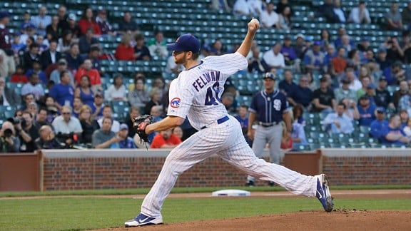 Feldman Goes the Distance as Cubs Knock off the Padres