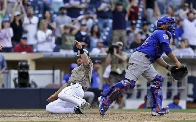 Padres finally out-duel Cubs 3-2 in 15 1 (AP Photo/Lenny Ignelzi)