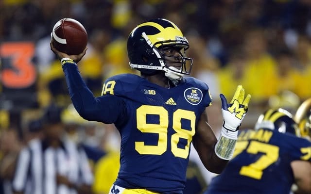 Big Ten Roundup: Week 2 1 Michigan QB Devin Gardner tore up the Notre Dame defense.
