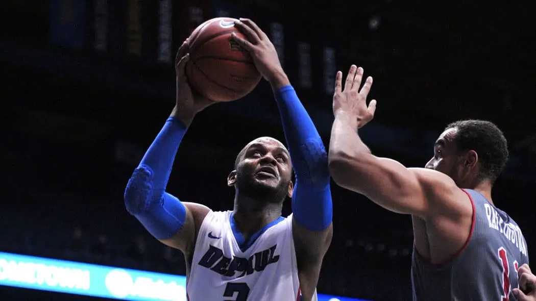 Hamilton, McKinney injured for DePaul 1 Tommy Hamilton (2) may not suit up for DePaul against Seton Hall (photo courtesy of Google).