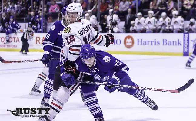 IceHogs Lose to Marlies 3-1