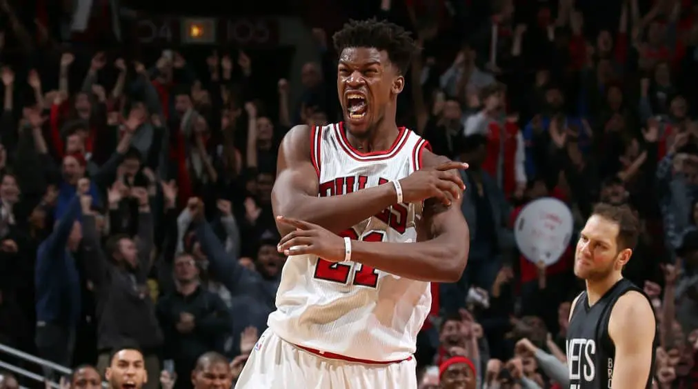 VIDEO: Jimmy Butler hits buzzer beater to beat the Nets