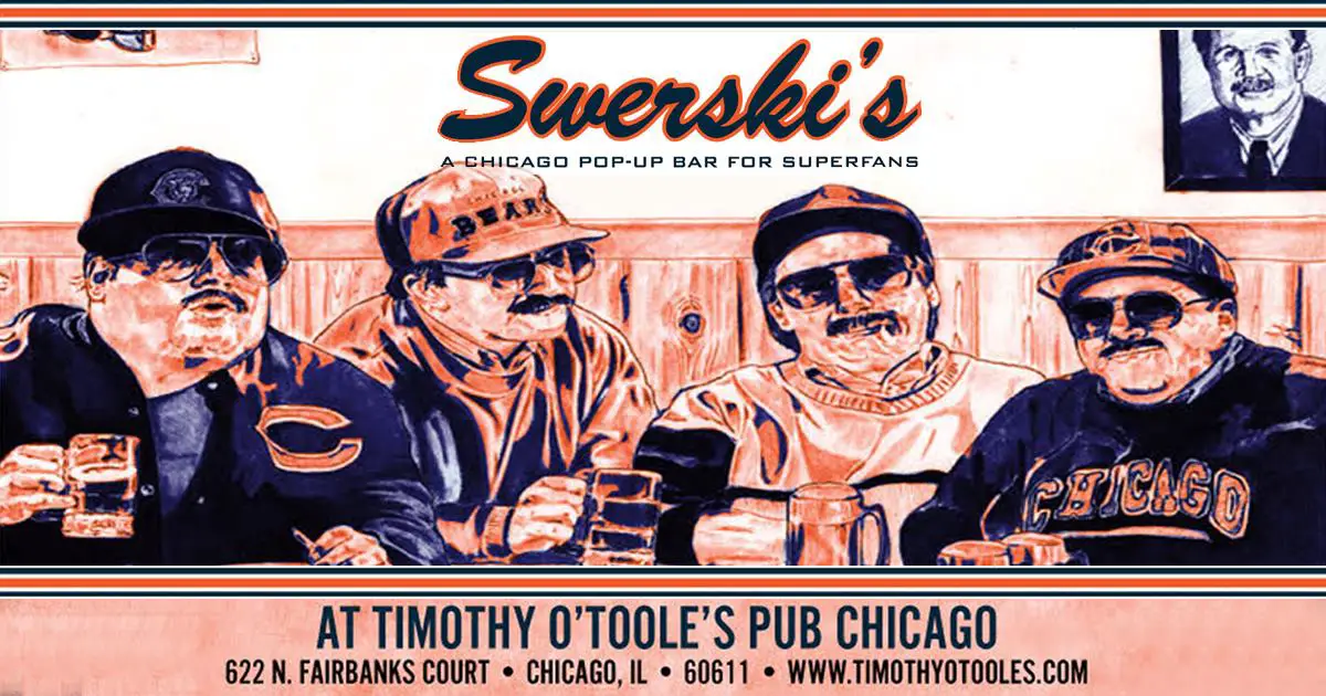 Chicago Bears “Superfans” Pop Up bar coming to Streeterville