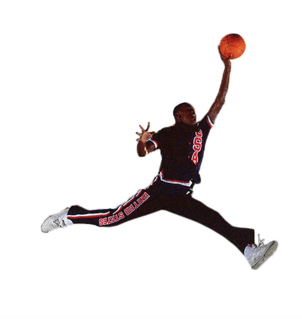 Air Jordan logo was actually inspired with Michael Jordan wearing……. New  Balance? - CHICITYSPORTS