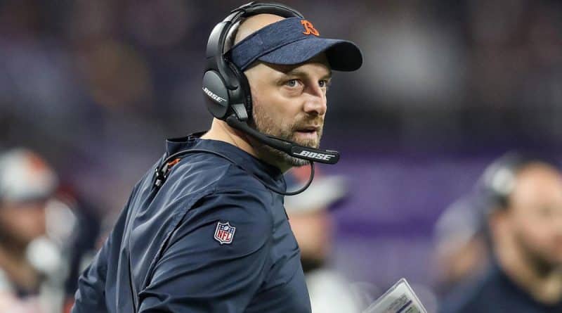 Matt Nagy had ridiculous quote about where Chicago Bears offense is at this point in camp featured img