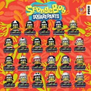 SPONGEBOB NFL BOBBLEHEAD COLLECTION