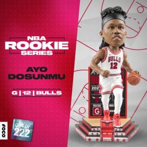 Ayo Dosunmu Bulls Rookie Bobblehead