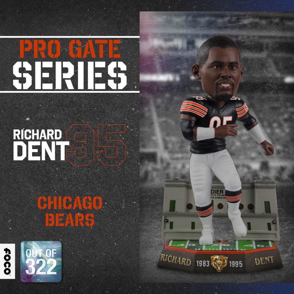 Richard Dent Pro Gate Series Bobblehead