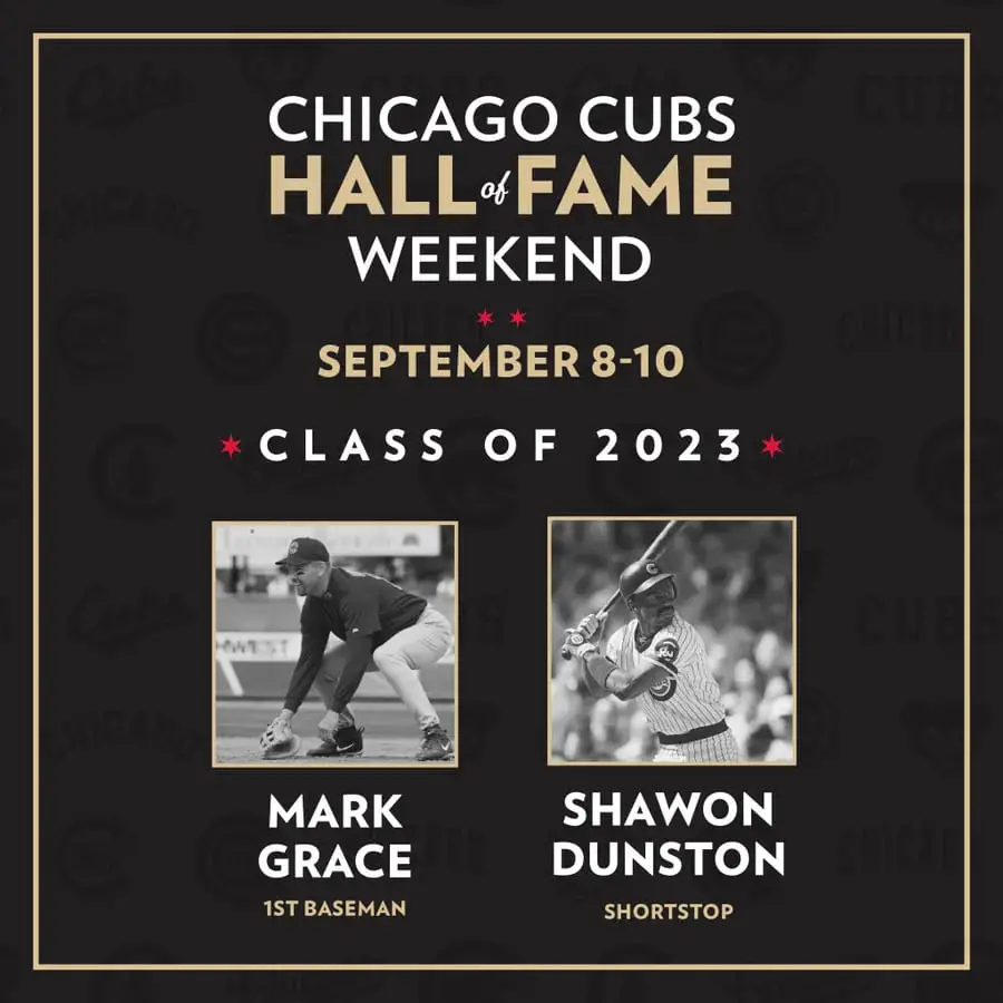 Mark Grace and Shawon Dunston will be inducted into the Cubs Hall of Fame  next month - Bleed Cubbie Blue