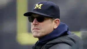 Michigan coach Jim Harbaugh