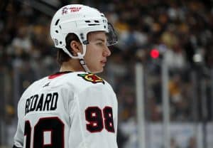 NHL: Chicago Blackhawks at Pittsburgh Penguins Connor Bedard