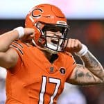 Chicago Bears QB Tyson Bagent defended Matt Eberflus 3 Chicago Bears Tyso Bagent Jaylon Johnson