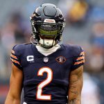Multiple Chicago Bears insiders hint at DJ Moore Trade after taking WR Luther Burden III 2 Chicago Bears wide receiver DJ Moore (2) practices before the game against the Detroit Lions at Soldier Field