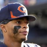 Justin Fields name trends amid Chicago Bears and Caleb Williams drama 2 Justin Fields Pittsburgh Steelers Chicago Bears Tyson Bagent