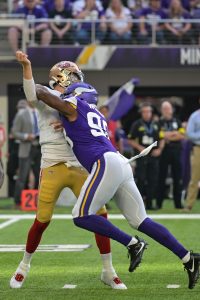 NFL: San Francisco 49ers at Minnesota Vikings