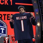 WATCH: Chicago Bears WR D.J. Moore celebrates Caleb Williams selection at 2024 NFL draft party