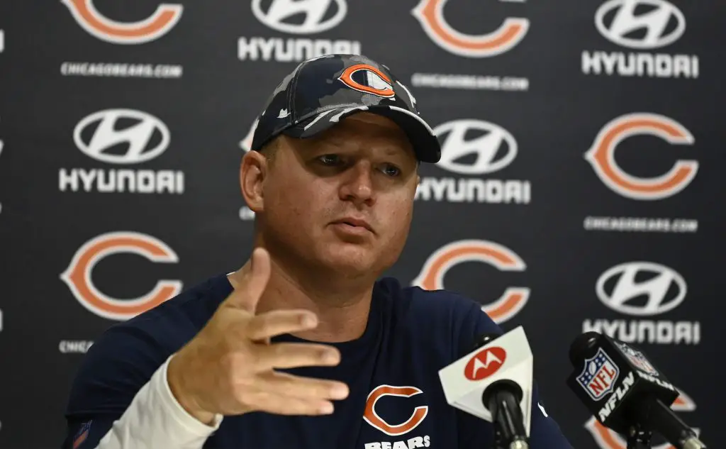 NFL: Chicago Bears Luke Getsy Las Vegas Raiders