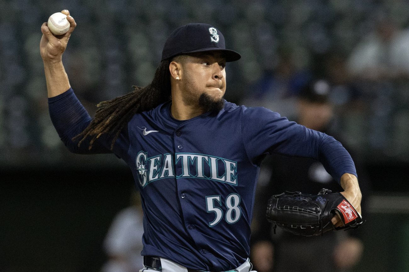 MLB: Seattle Mariners at Oakland Athletics,luis castillo