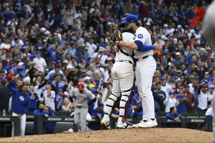 MLB: Cincinnati Reds at Chicago Cubs