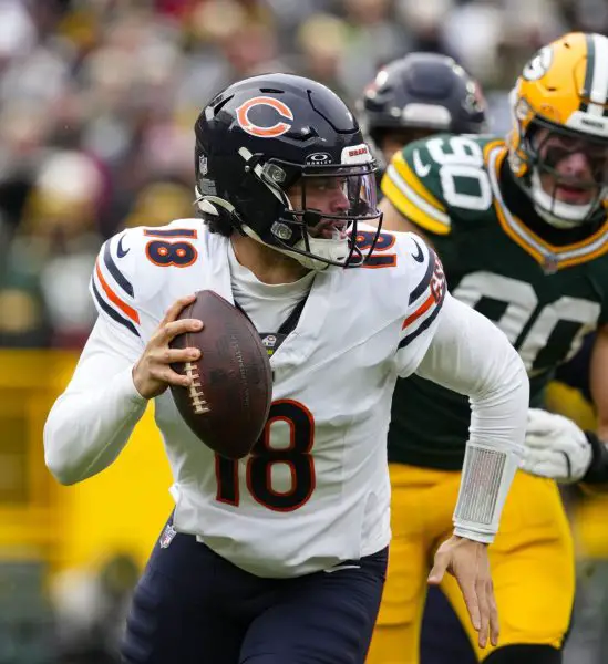 NFL: Chicago Bears at Green Bay Packers Chicago Bears Caleb Williams