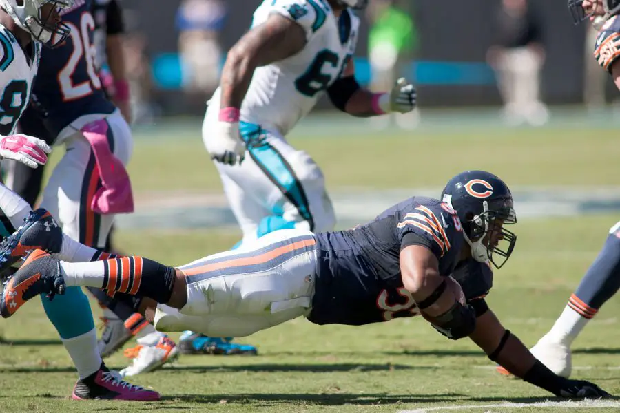 NFL: Chicago Bears at Carolina Panthers