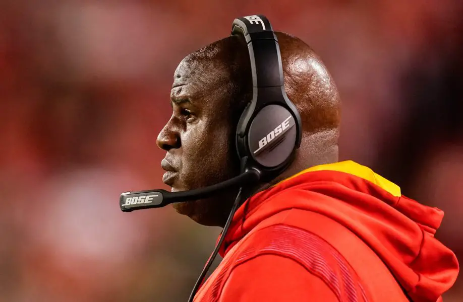 NFL: Green Bay Packers at Kansas City Chiefs Chicago Bears Eric Bieniemy