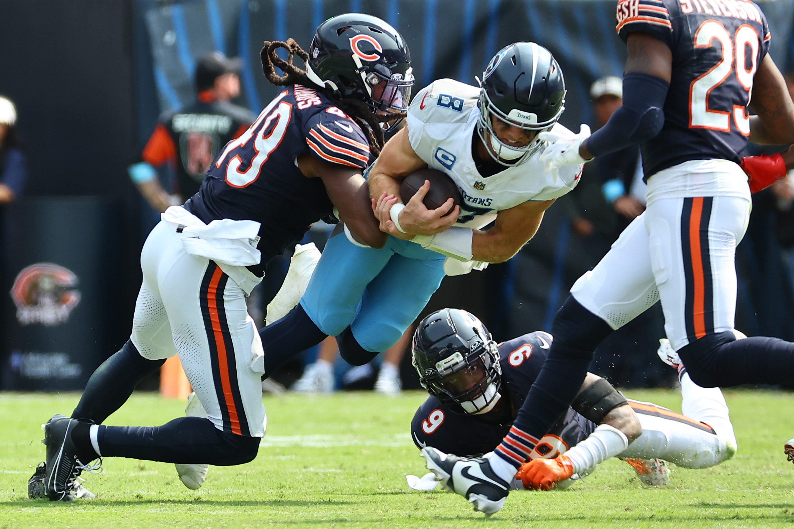 NFL: Tennessee Titans at Chicago Bears Chicago Bears Tremaine Edmunds