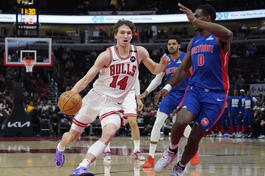 NBA: Detroit Pistons at Chicago Bulls NBA: Detroit Pistons at Chicago Bulls