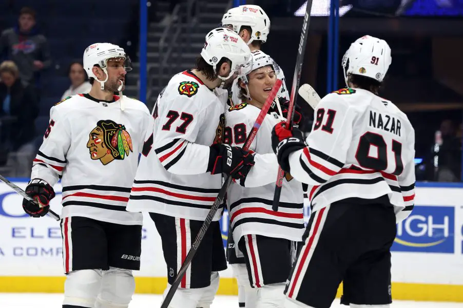 NHL: Chicago Blackhawks at Tampa Bay Lightning Chicago Blackhawks