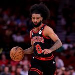 NBA insider reveals which Chicago Bulls player is the most clutch 2 Chicago Bulls guard Coby White (0) handles the ball against the Houston Rockets during the first quarter at Toyota Center.