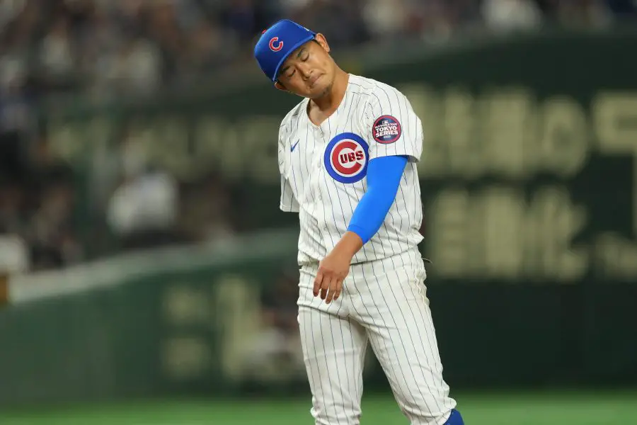 MLB: Los Angeles Dodgers at Chicago Cubs Shota Imanaga
