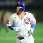Justin Turner made Chicago Cubs history with walk-off hit in 5-4 win over Marlins 2 Chicago Cubs first baseman Justin Turner (3) reacts after hitting a fly out against the Los Angeles Dodgers in the ninth inning during the Tokyo Series at Tokyo Dome.