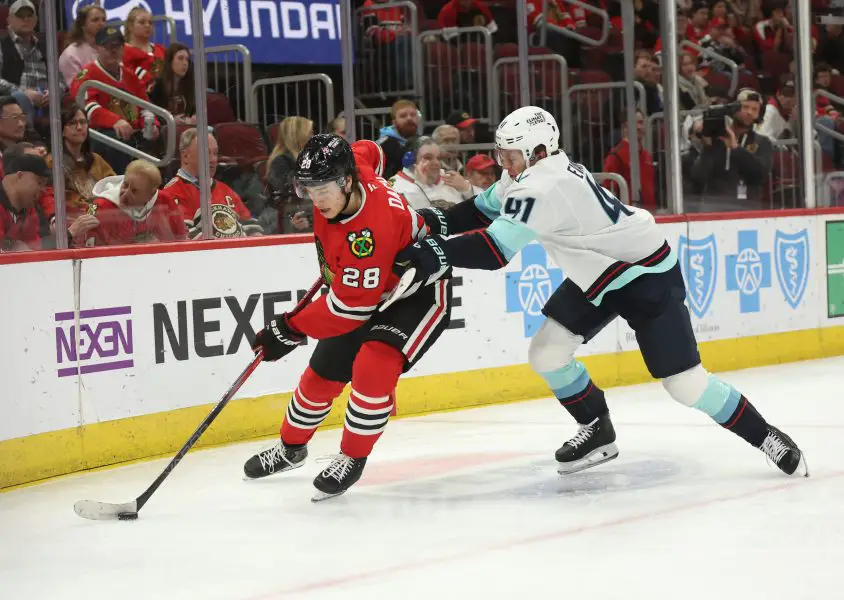 NHL: Seattle Kraken at Chicago Blackhawks Chicago Blackhawks