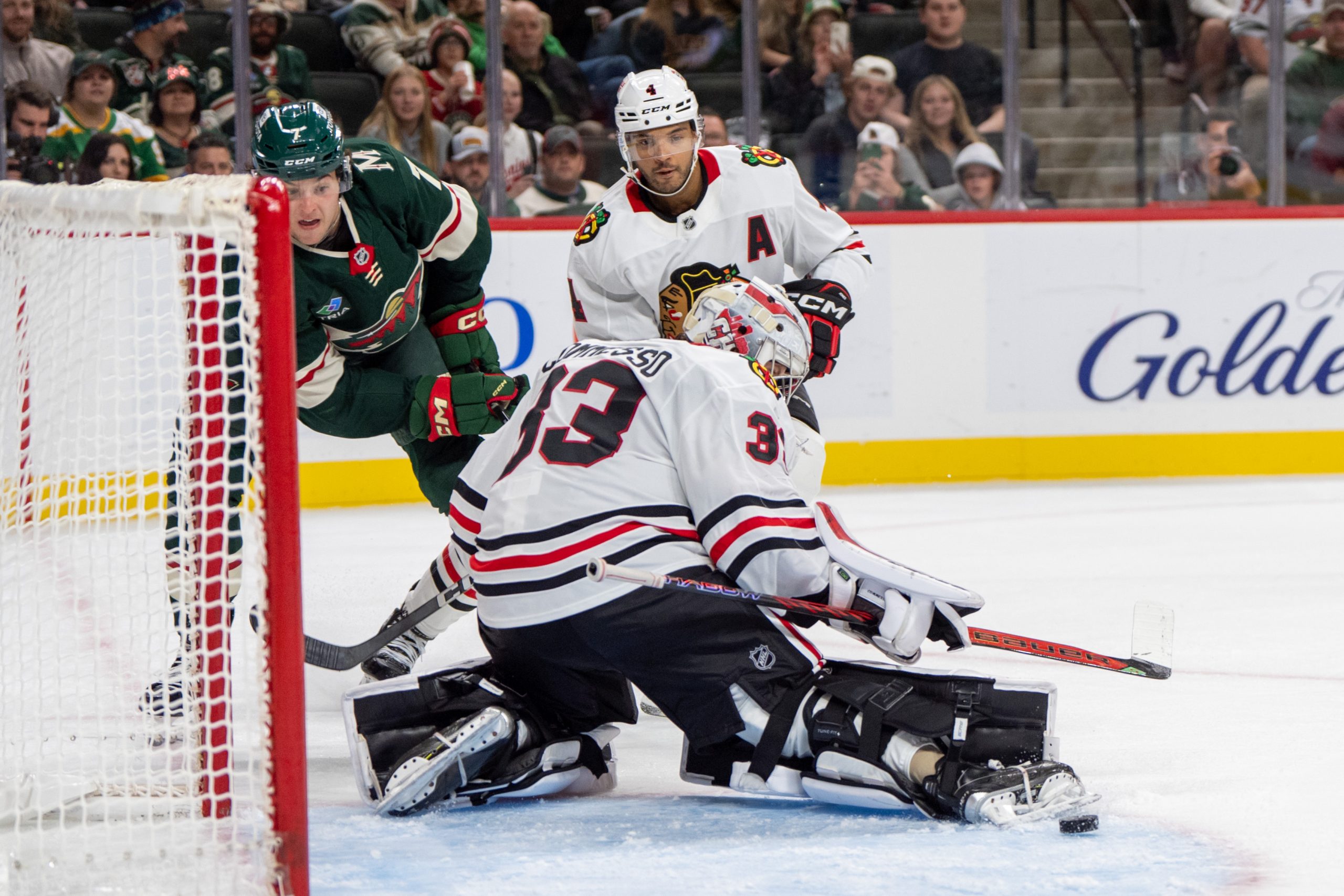 Chicago Blackhawks fans don’t need to worry about young goaltender’s rough night in the AHL playoffs