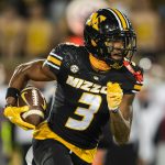 Chicago Bears: Coach sounds off nasty Luther Burden III criticism from former player 4 Missouri Tigers wide receiver Luther Burden III (3) runs with the ball during the first half against the Oklahoma Sooners at Faurot Field at Memorial Stadium.