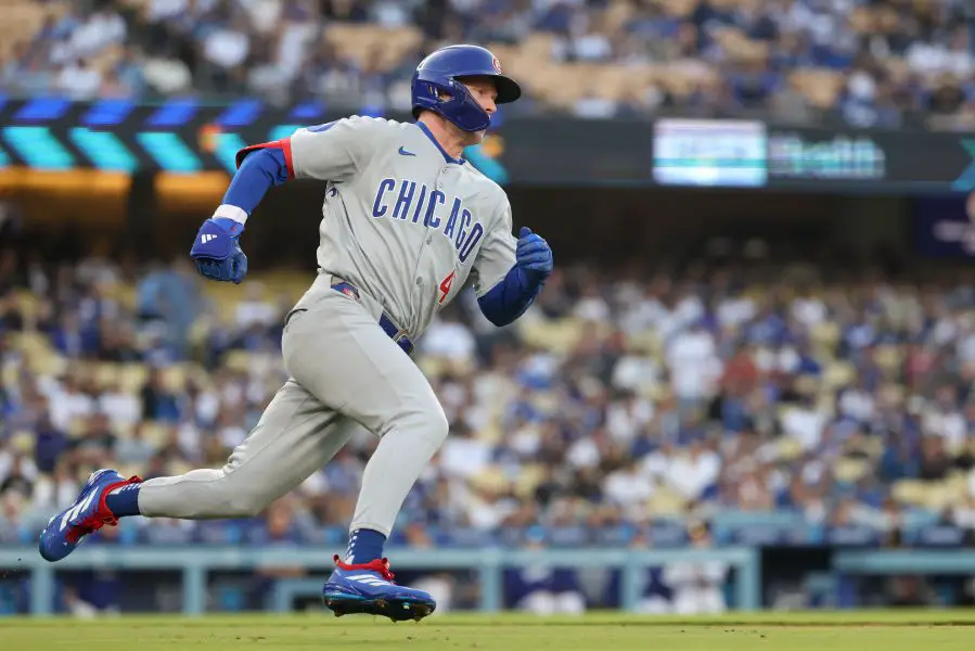 MLB: Chicago Cubs at Los Angeles Dodgers Chicago Cubs, Pete Crow-Armstrong