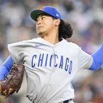 Chicago Cubs get great news from lefty ace’s first rehab outing 4 Chicago Cubs starting pitcher Shota Imanaga (18) delivers during the first inning against the San Diego Padres at Petco Park