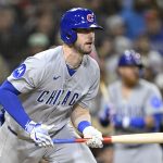 Chicago Cubs might not have to sign Kyler Tucker for $500 million after all 2 Chicago Cubs right fielder Kyle Tucker (30) hits a single during the fifth inning against the San Diego Padres at Petco Park.