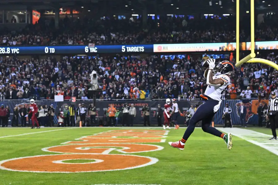 NFL: Arizona Cardinals at Chicago Bears Chicago Bears Marcedes Lewis