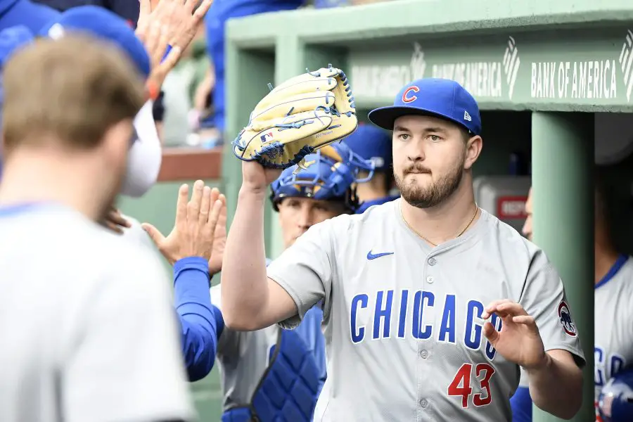 MLB: Chicago Cubs at Boston Red Sox Chicago Cubs