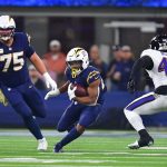 J.K. Dobbins would be a perfect short-term solution for the Chicago Bears at running back 4 NFL: Baltimore Ravens at Los Angeles Chargers
