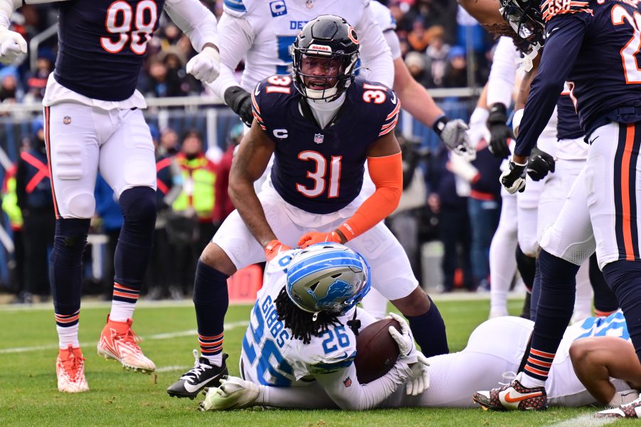 NFL: Detroit Lions at Chicago Bears Chicago Bears Kevin Byard